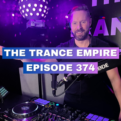 episode THE TRANCE EMPIRE 374 with Rodman artwork