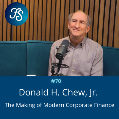 episode American corporate finance & the wealth of nations, with Donald H Chew artwork