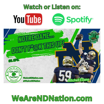 episode Notre Dame rocks Virginia, Preview of Army at Yankee Stadium | We Are ND Nation Podcast artwork