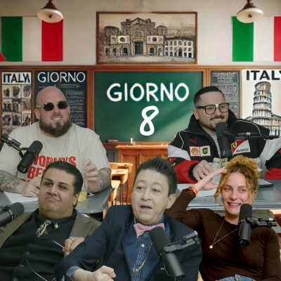 episode Solo Italiano Oggi - Day 8 of ONLY SPEAKING ITALIAN with Mario Bosco and Big Joe Gambino artwork
