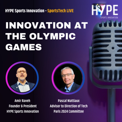 episode SportsTech LIVE - Ft. Pascal Wattiaux - Advisor to Technology at Paris 2024 artwork