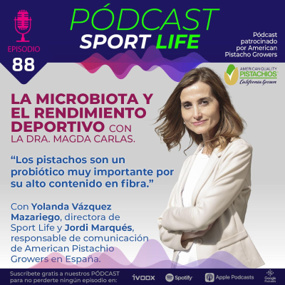 episode Pódcast SPL #88 -La microbiota y el rendimiento deportivo, con la Dra. Magda Carlas artwork