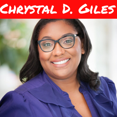 episode 212 Author Chrystal D Giles artwork