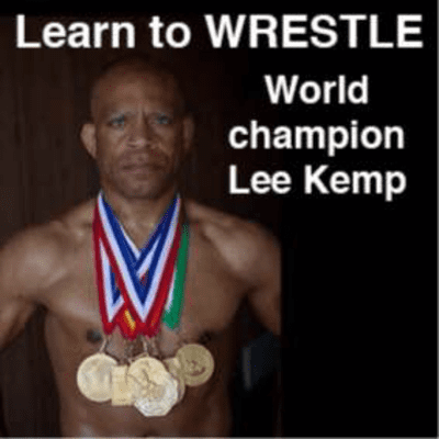 episode Lear about wrestling - 3xWorld Champion Lee Kemp artwork
