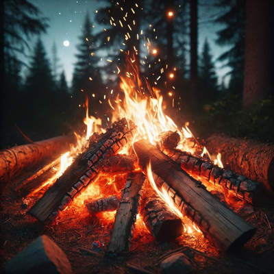 episode Relájate con el relajante sonido del fuego para un sueño profundo y reparador artwork