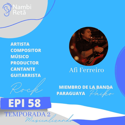 episode #58-Musicalizando: Rock con Afi Ferreiro de Paiko artwork