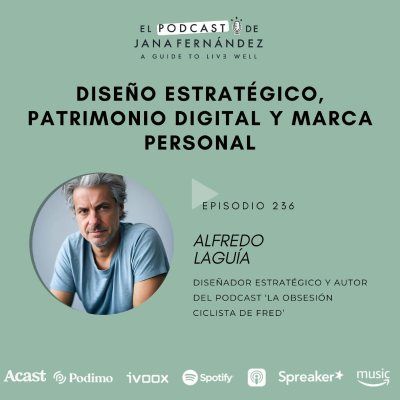 episode Diseño estratégico, patrimonio digital y marca personal, con Alfredo laguía artwork