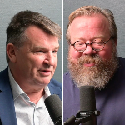 episode Ness 219 med Tor Mikkel Wara – Høyres posisjonsspill, medienes Gaza-besettelse og egen "oppvåkning" artwork