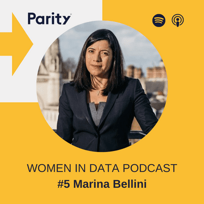 episode Parity Podcasts - Women in Data - Marina Bellini artwork