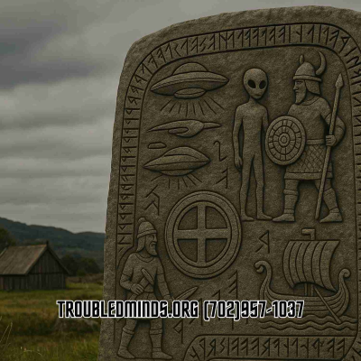 episode Viking Superpowers - Etched in Nordic Granite artwork