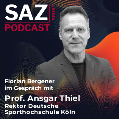 episode SAZsport-Podcast mit Prof. Ansgar Thiel: Sportnation, aber auch „Sitz-Weltmeister“: Wie Deutschland sich (nicht) bewegt artwork