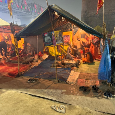 episode A Brown Pundit visits the Mahakumbh artwork
