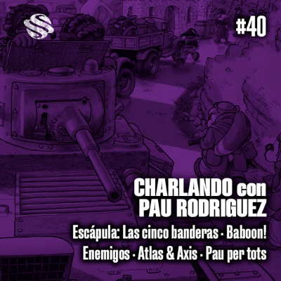 episode MS #40 - ESCÁPULA EDITORIAL · CHARLANDO con Pau artwork
