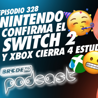 episode Nintendo confirma el Switch 2 y Xbox cierra 4 estudios - BRCDEvg Podcast 328 artwork
