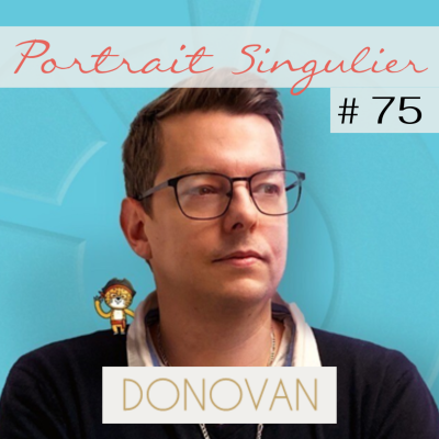 episode Portrait Singulier 75 - Donovan artwork