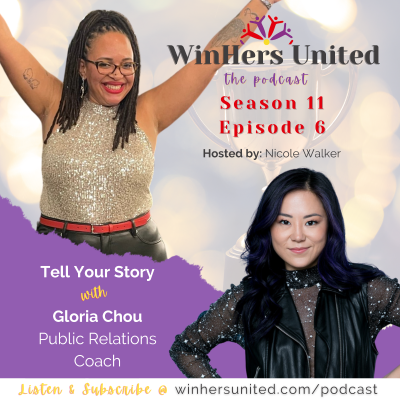 episode S11 E6: Tell Your Story with Gloria Chou artwork
