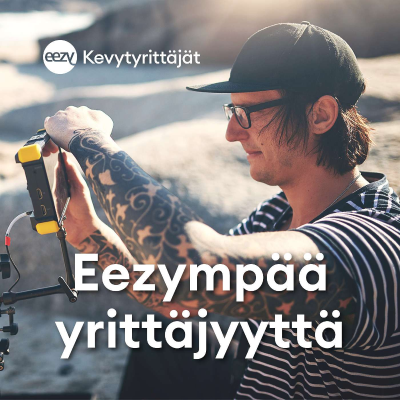 Cover image Eezympää yrittäjyyttä -podcast