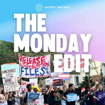 episode The Attack on Education, MAGA Backlash, JVN Hair Ulta Launch, Celine Dion artwork