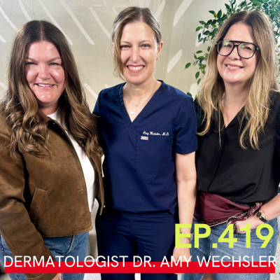 episode Does Stress *Actually* Age Your Skin? Is Cortisol Face Real? Dermatologist, and Psychiatrist Dr. Amy Wechsler Reveals All. Plus! A Walk-in Clinic for Acne Treatments artwork