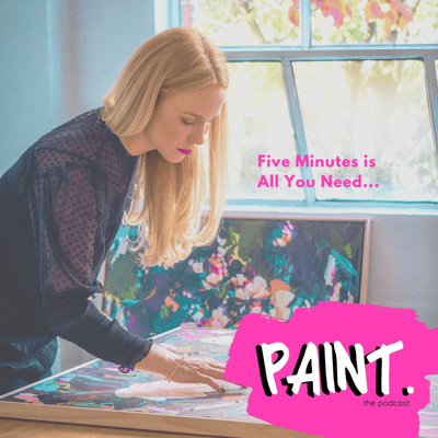 episode Five minutes is all you need - how to stay creative as a new mum artwork