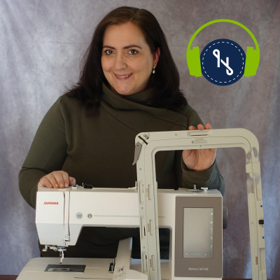 episode #122 Carina und die Janome MC 550E artwork