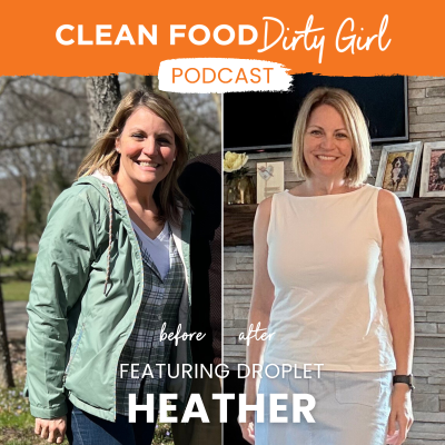 episode 138: From 236 to 190: Heather’s Cholesterol Win with Clean Food Dirty Girl Drop It Club + Meal Plan Club artwork