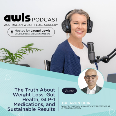 episode The Truth About Weight Loss: Gut Health, GLP-1 Medications, and Sustainable Results with Dr. Arun Dhir artwork