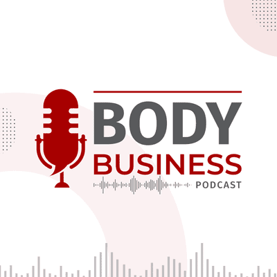 Kansikuva näyttelystä Body Business Podcast