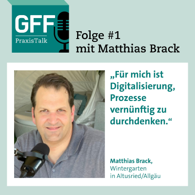 # 1: Digitalisierung ist ein permanenter Prozess: Wie halten Handwerksbetriebe Schritt? Gespräch mit Matthias Brack