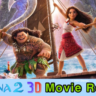 episode Moana 2 3-D Movie Review artwork