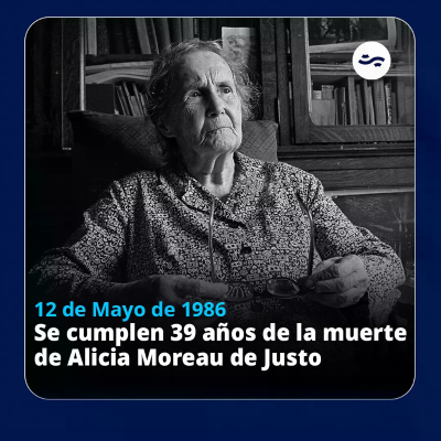 episode Se cumplen 39 años de la muerte de Alicia Moreau de Justo artwork