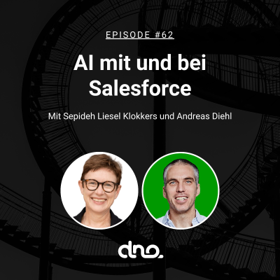 episode #62 AI mit und bei Salesforce mit Liesel Klokkers artwork