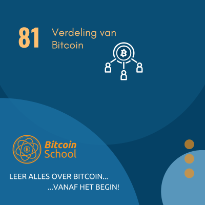 episode Les 81 - Verdeling van Bitcoin artwork