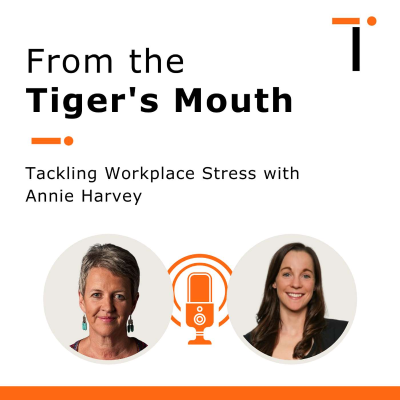 episode Tackling Workplace Stress with Annie Harvey artwork