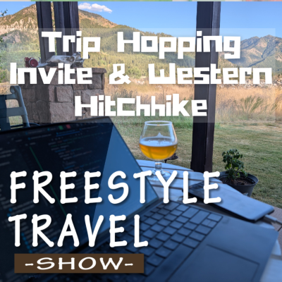 episode #125 - Trip Hopping Invite & Western Hitchhike artwork