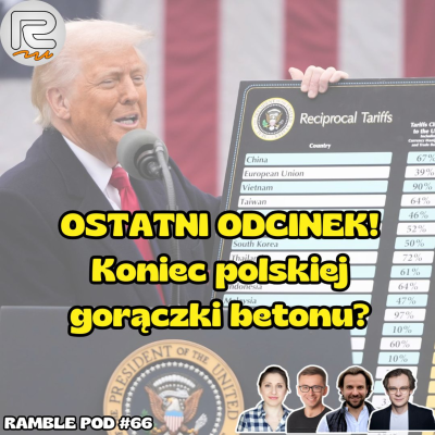 episode Ostatni 66 odcinek: taryfy, nowości AI, Allegro i koniec polskiej "gorączki betonu" artwork