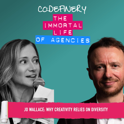 episode Jellyfish’s Global ECD: Why creativity relies on diversity - Jo Wallace artwork