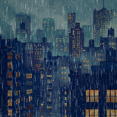 episode Steady Rain Sounds for Deep Sleep artwork