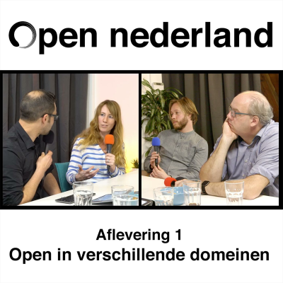 episode Open Nederland Podcast - Aflevering 1: Open in verschillende domeinen artwork