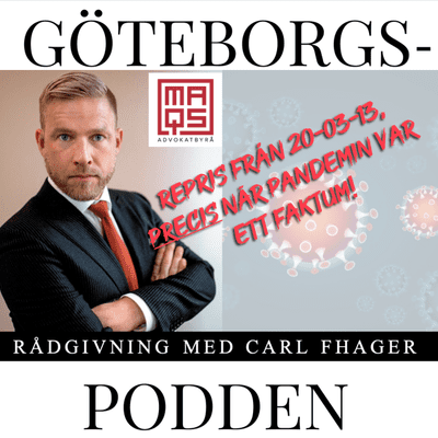 episode CORONA-REPRIS: 13 mars, 2020 - hur tänkte vi då? artwork