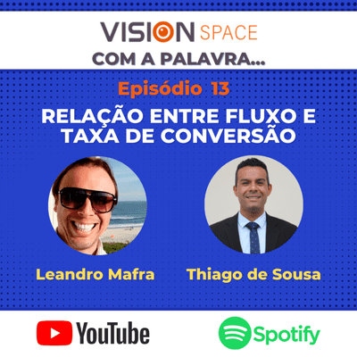 episode Com a palavra #13 - Relação entre fluxo e taxas de conversão no varejo! artwork