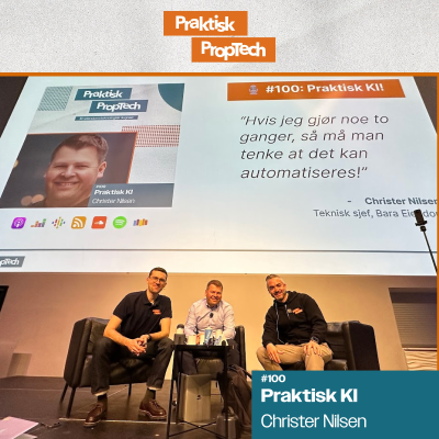 episode #100 - Praktisk KI med Christer artwork