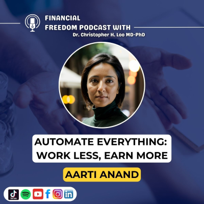 episode 🎙️ AI for Entrepreneurs with Aarti Anand | Automate & Scale Your Business Like an AI-First CEO artwork