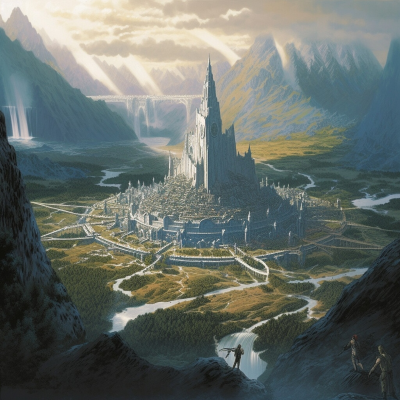 episode #413 De Tuor y la Caida de Gondolin de JRR Tolkien artwork