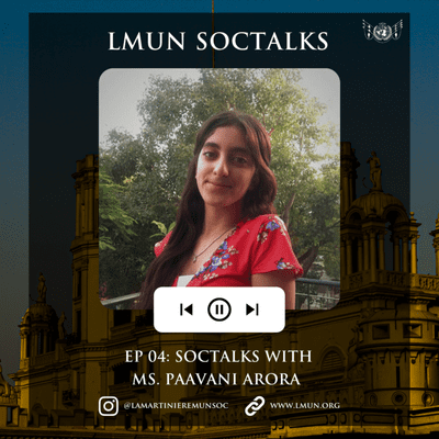 episode SocTalks with Ms Paavani Arora artwork