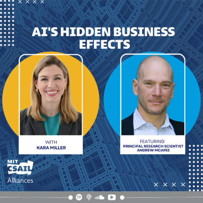 episode AI's Hidden Business Effects: MIT Principal Research Scientist Andrew McAfee Explores how AI is Affecting Enterprise artwork