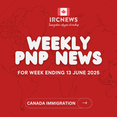 episode Canada Immigration Weekly PNP selection Summary for week ending 13 June 2025 artwork