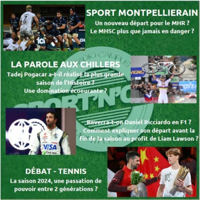 episode Sport'n'Chill S10E01 - Lundi 14 Octobre artwork
