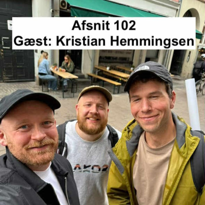 episode #102 "Jan Hellesøe er en Pokémon" med Kristian Hemmingsen artwork