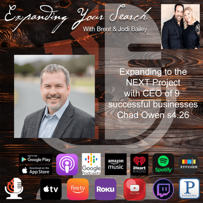 episode Expanding to the NEXT project with CEO of 9 successful businesses, Chad Owen. S4.26 artwork